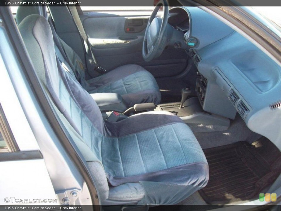 Gray Interior Photo for the 1996 Chevrolet Corsica Sedan #38245527