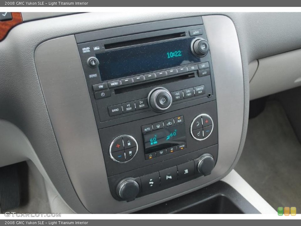 Light Titanium Interior Controls for the 2008 GMC Yukon SLE #38245787