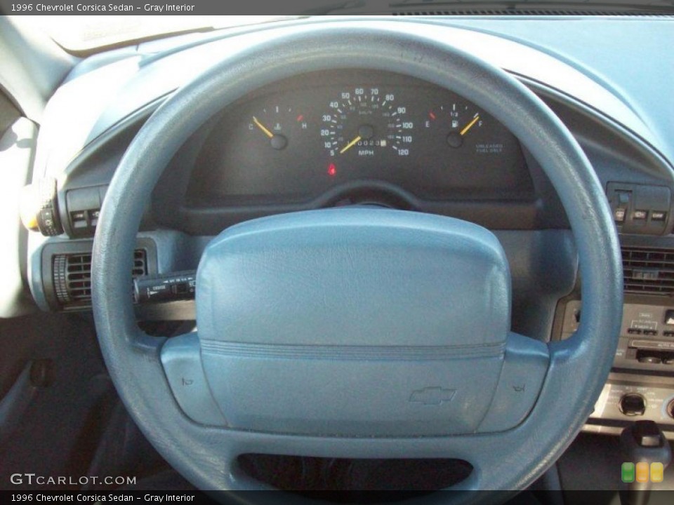 Gray Interior Steering Wheel for the 1996 Chevrolet Corsica Sedan #38245847