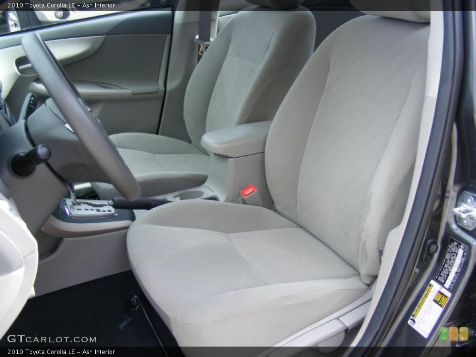 Ash Interior Photo for the 2010 Toyota Corolla LE #38246295