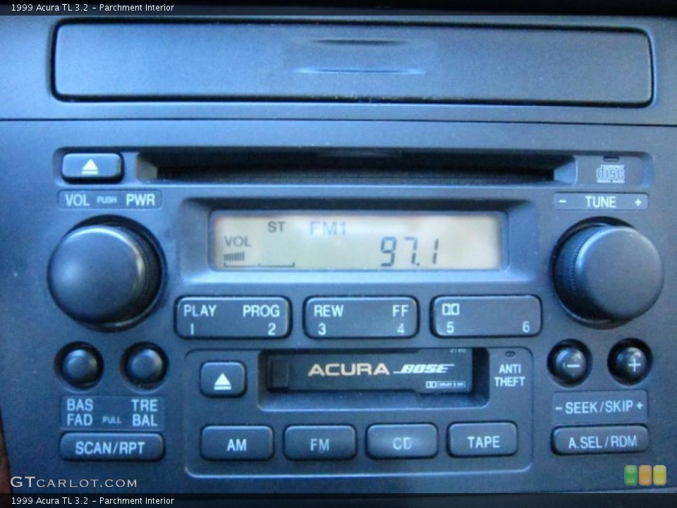 Parchment Interior Controls for the 1999 Acura TL 3.2 #38246387