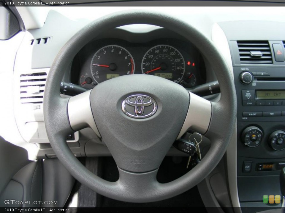 Ash Interior Steering Wheel for the 2010 Toyota Corolla LE #38246407