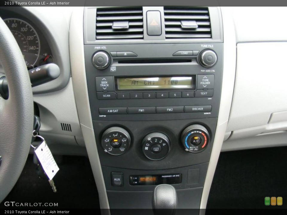 Ash Interior Controls for the 2010 Toyota Corolla LE #38246459