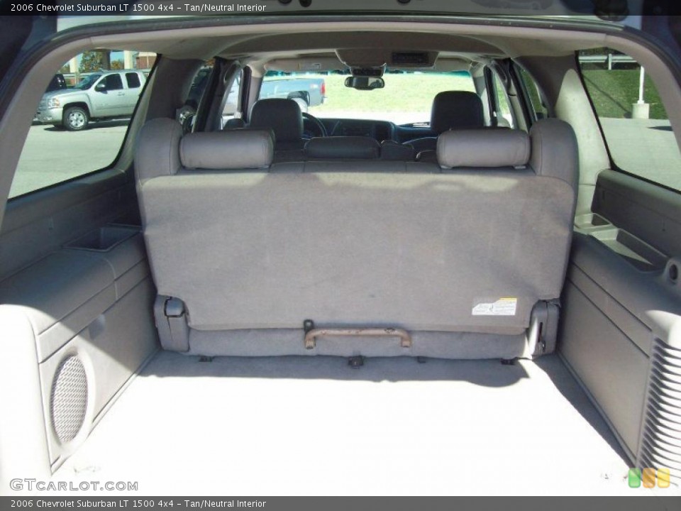 Tan/Neutral Interior Trunk for the 2006 Chevrolet Suburban LT 1500 4x4 #38246719