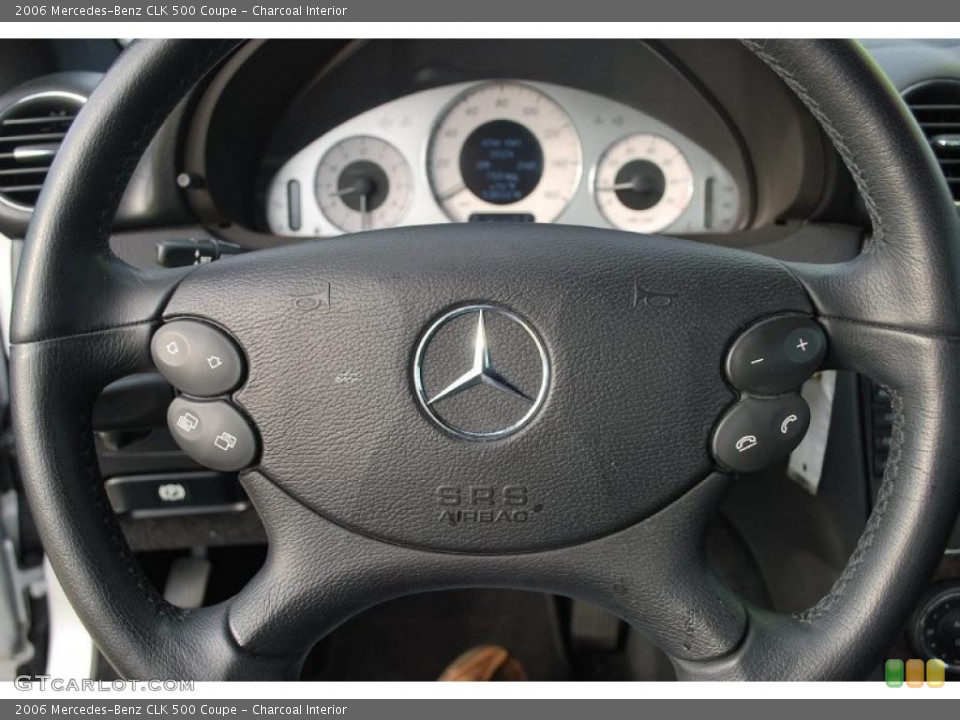 Charcoal Interior Steering Wheel for the 2006 Mercedes-Benz CLK 500 Coupe #38246755