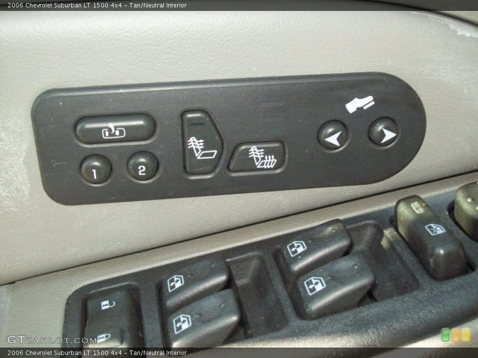 Tan/Neutral Interior Controls for the 2006 Chevrolet Suburban LT 1500 4x4 #38246759
