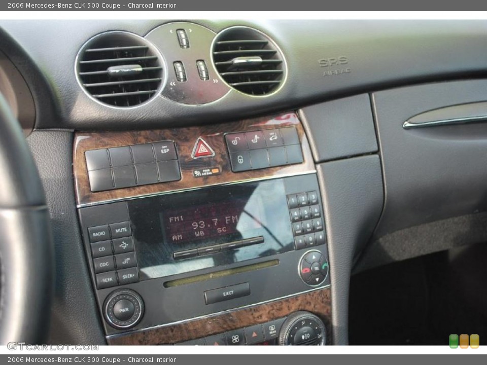 Charcoal Interior Controls for the 2006 Mercedes-Benz CLK 500 Coupe #38246763