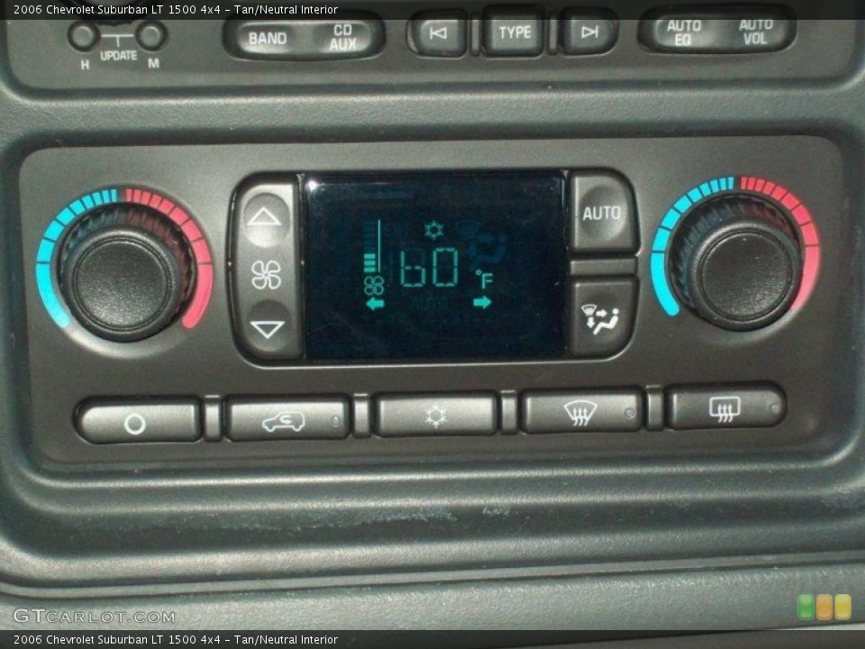 Tan/Neutral Interior Controls for the 2006 Chevrolet Suburban LT 1500 4x4 #38246791