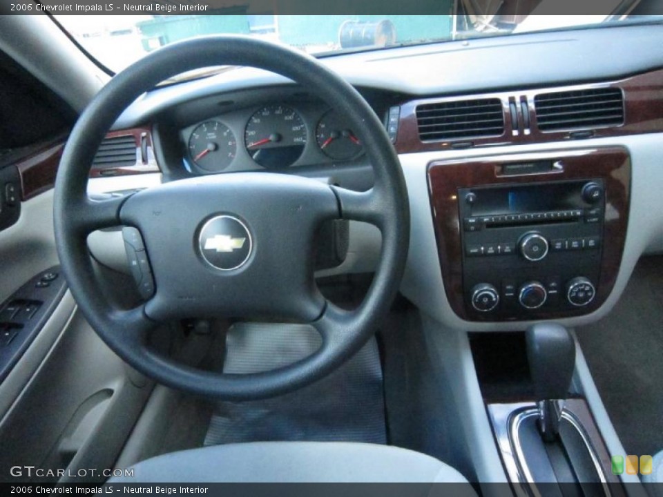 Neutral Beige Interior Dashboard for the 2006 Chevrolet Impala LS #38247907