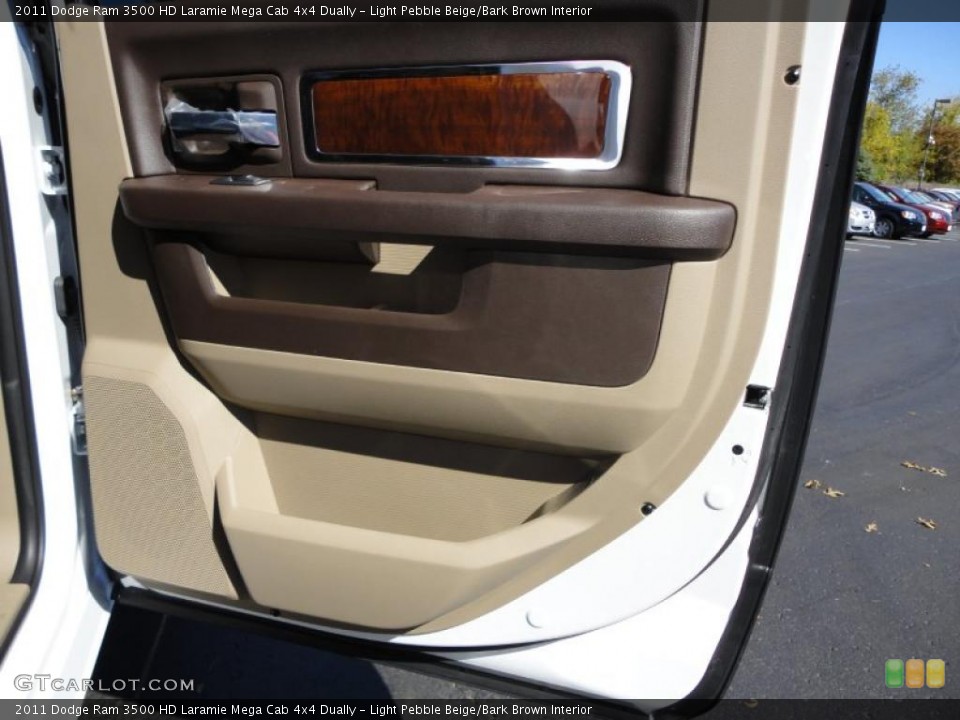 Light Pebble Beige/Bark Brown Interior Photo for the 2011 Dodge Ram 3500 HD Laramie Mega Cab 4x4 Dually #38248807