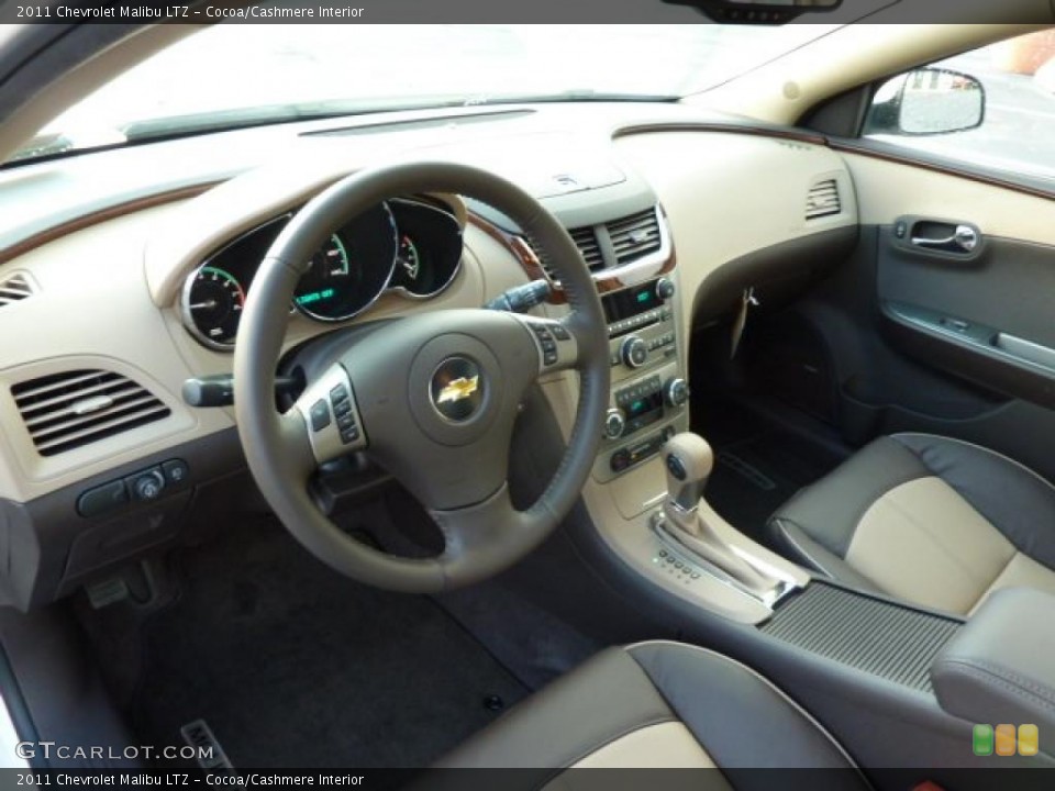 Cocoa/Cashmere Interior Dashboard for the 2011 Chevrolet Malibu LTZ #38249383
