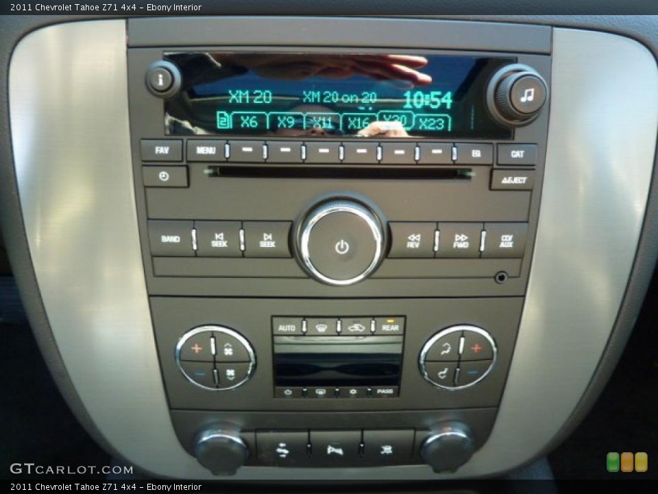 Ebony Interior Controls for the 2011 Chevrolet Tahoe Z71 4x4 #38250387