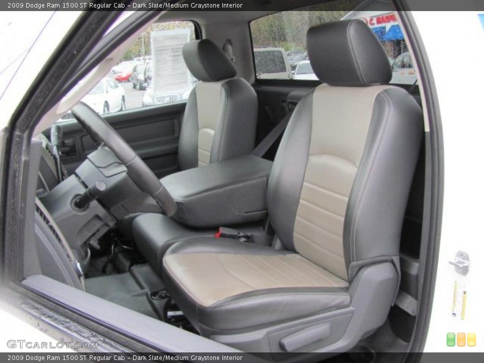 Dark Slate/Medium Graystone Interior Photo for the 2009 Dodge Ram 1500 ST Regular Cab #38251151