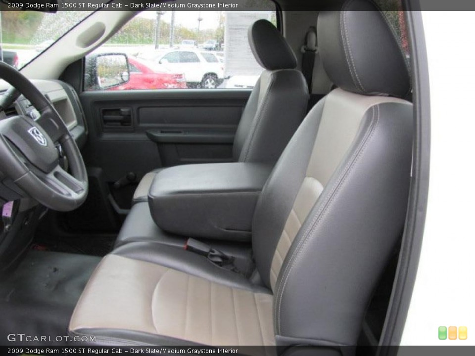 Dark Slate/Medium Graystone Interior Photo for the 2009 Dodge Ram 1500 ST Regular Cab #38251179