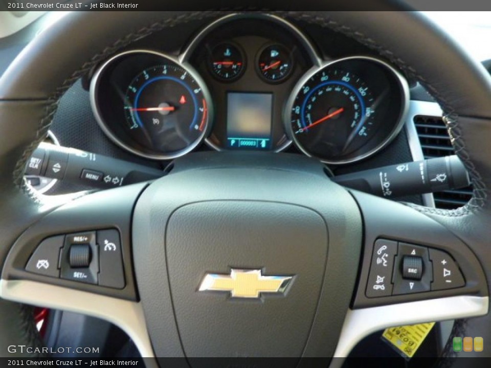 Jet Black Interior Controls for the 2011 Chevrolet Cruze LT #38251227