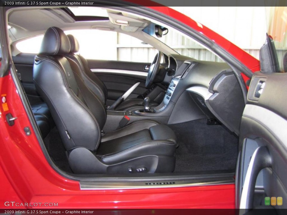 Graphite Interior Photo for the 2009 Infiniti G 37 S Sport Coupe #38252419