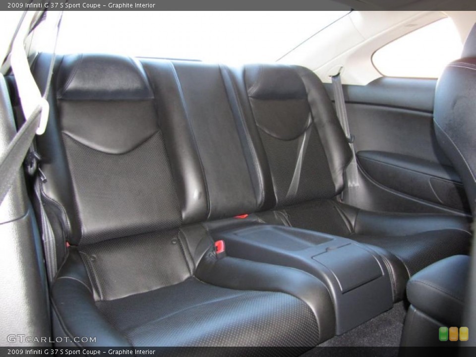 Graphite Interior Photo for the 2009 Infiniti G 37 S Sport Coupe #38252443