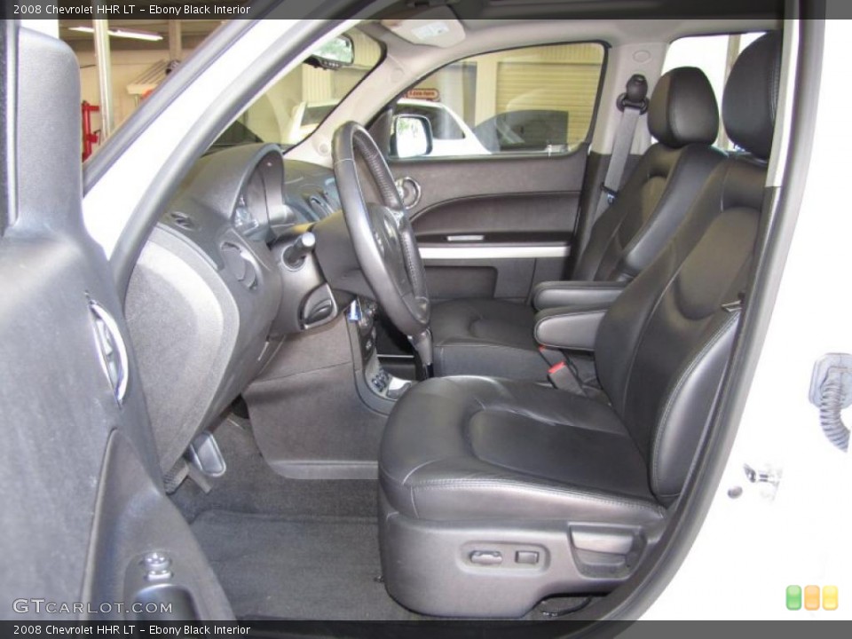 Ebony Black Interior Photo for the 2008 Chevrolet HHR LT #38252727