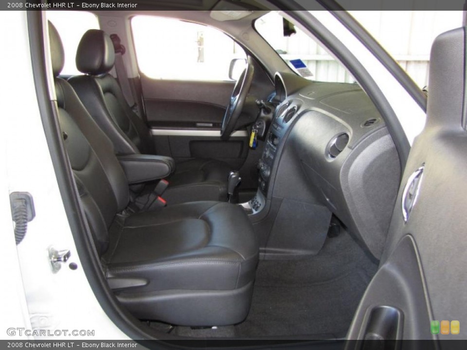 Ebony Black Interior Photo for the 2008 Chevrolet HHR LT #38252731