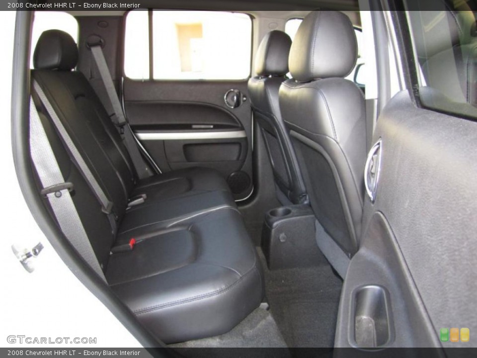 Ebony Black Interior Photo for the 2008 Chevrolet HHR LT #38252743