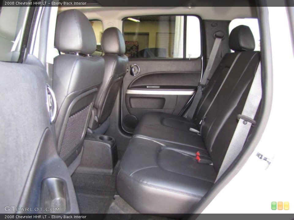 Ebony Black Interior Photo for the 2008 Chevrolet HHR LT #38252771