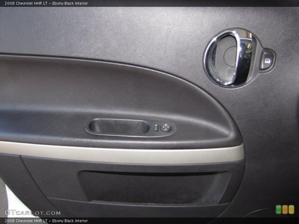 Ebony Black Interior Photo for the 2008 Chevrolet HHR LT #38252779