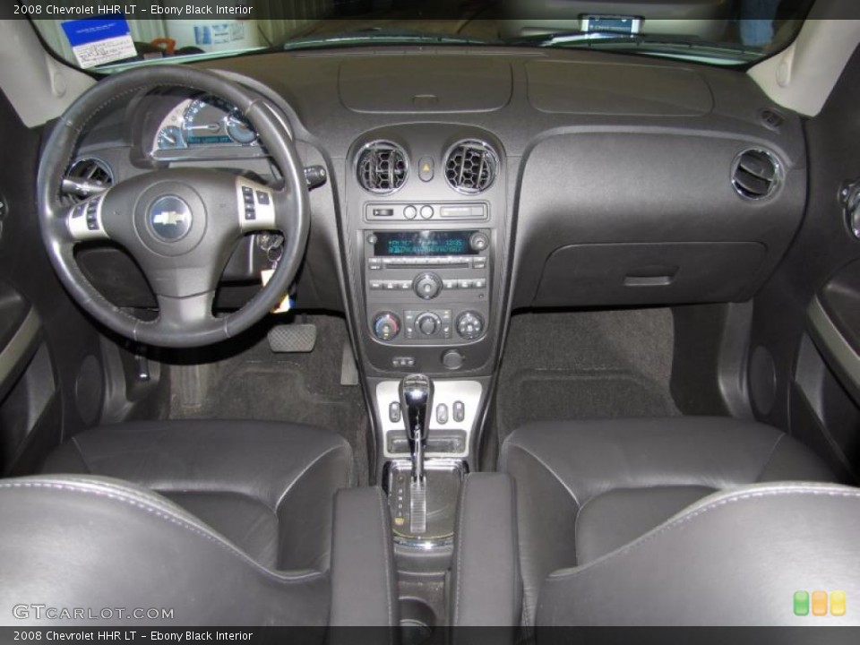 Ebony Black Interior Dashboard for the 2008 Chevrolet HHR LT #38252795