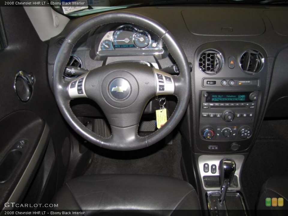 Ebony Black Interior Steering Wheel for the 2008 Chevrolet HHR LT #38252799