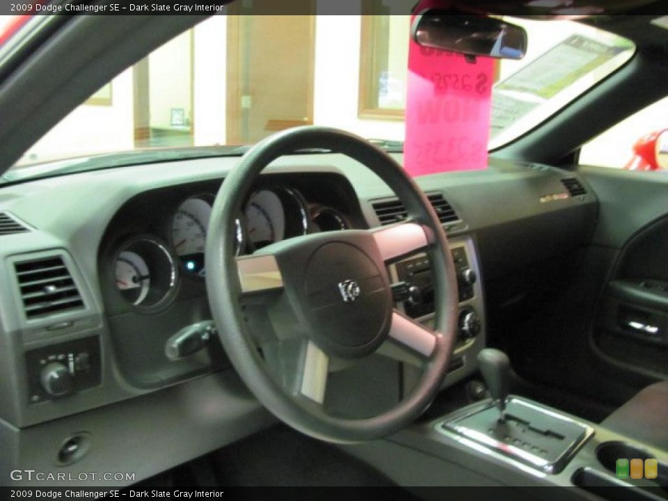 Dark Slate Gray Interior Dashboard for the 2009 Dodge Challenger SE #38253247