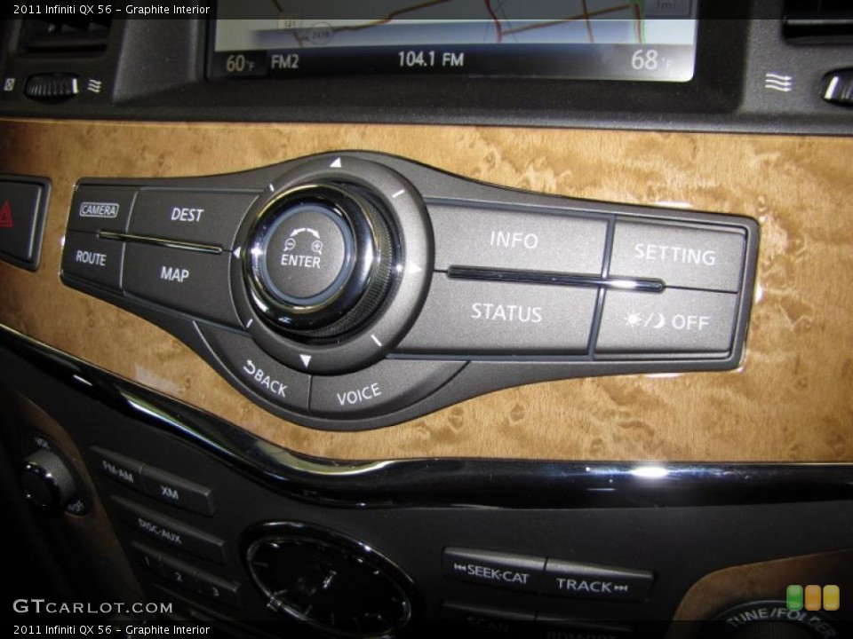Graphite Interior Controls for the 2011 Infiniti QX 56 #38253859