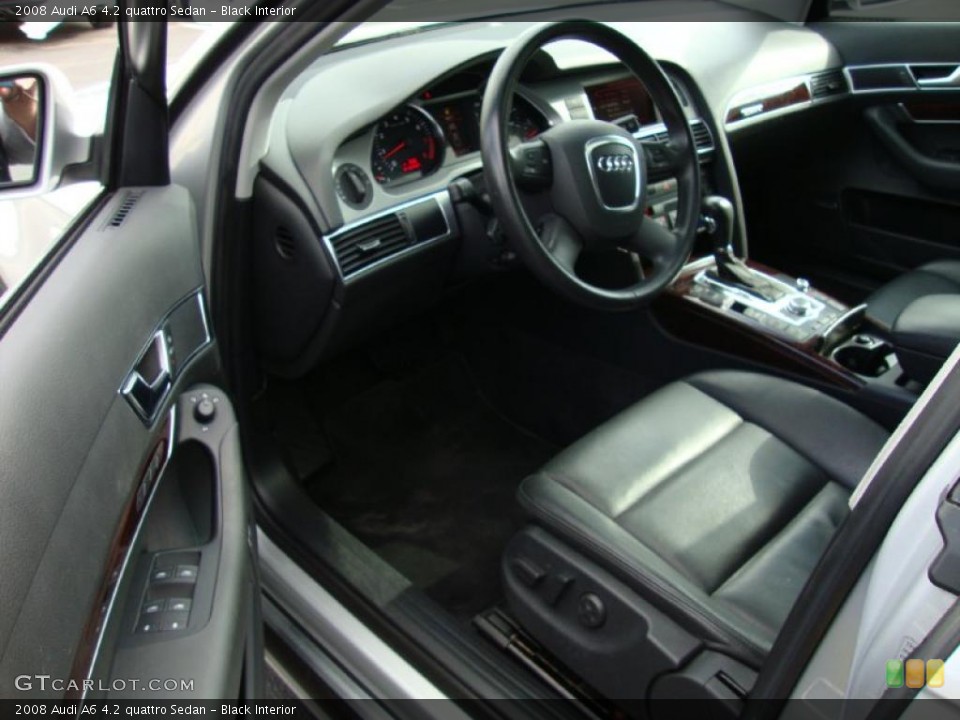 Black Interior Dashboard for the 2008 Audi A6 4.2 quattro Sedan #38254696