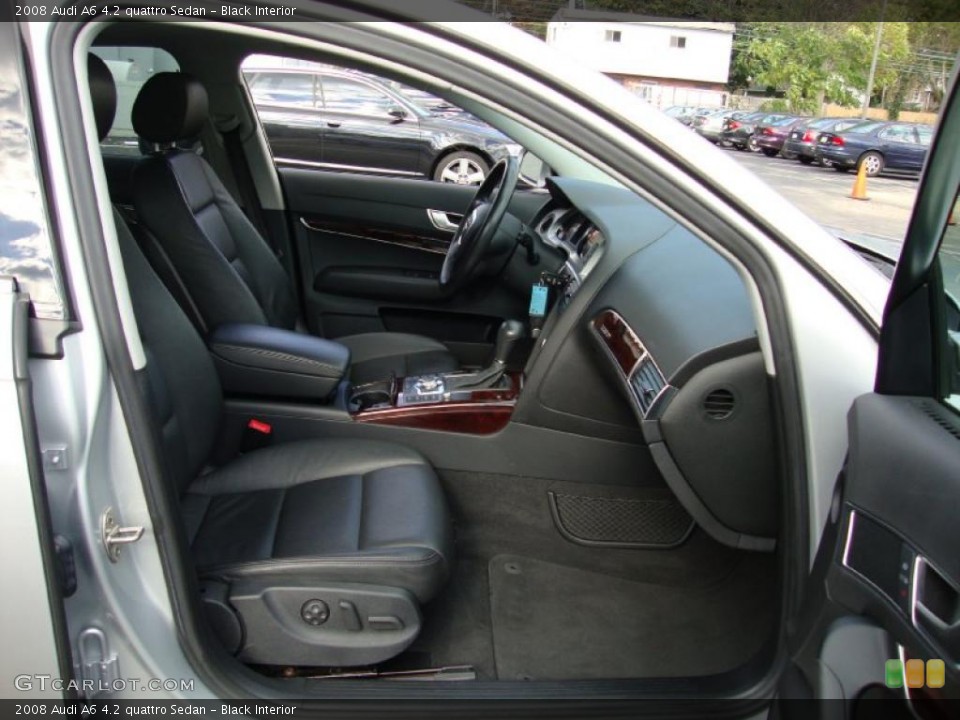 Black Interior Photo for the 2008 Audi A6 4.2 quattro Sedan #38254816