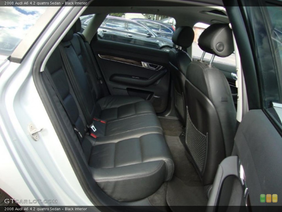 Black Interior Photo for the 2008 Audi A6 4.2 quattro Sedan #38254824