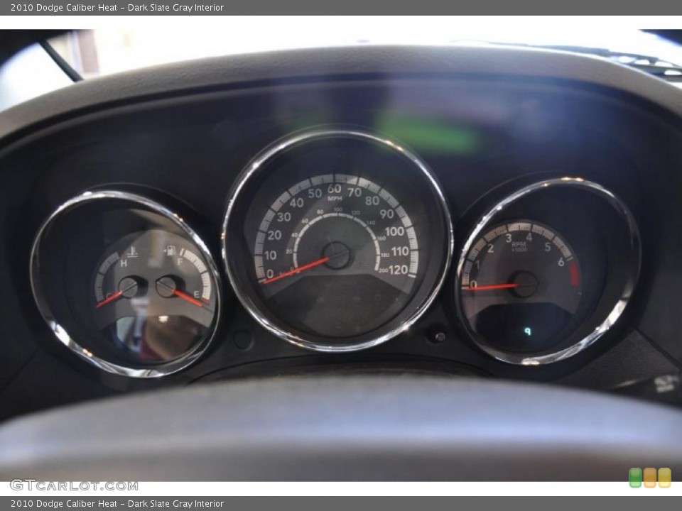 Dark Slate Gray Interior Gauges for the 2010 Dodge Caliber Heat #38256923