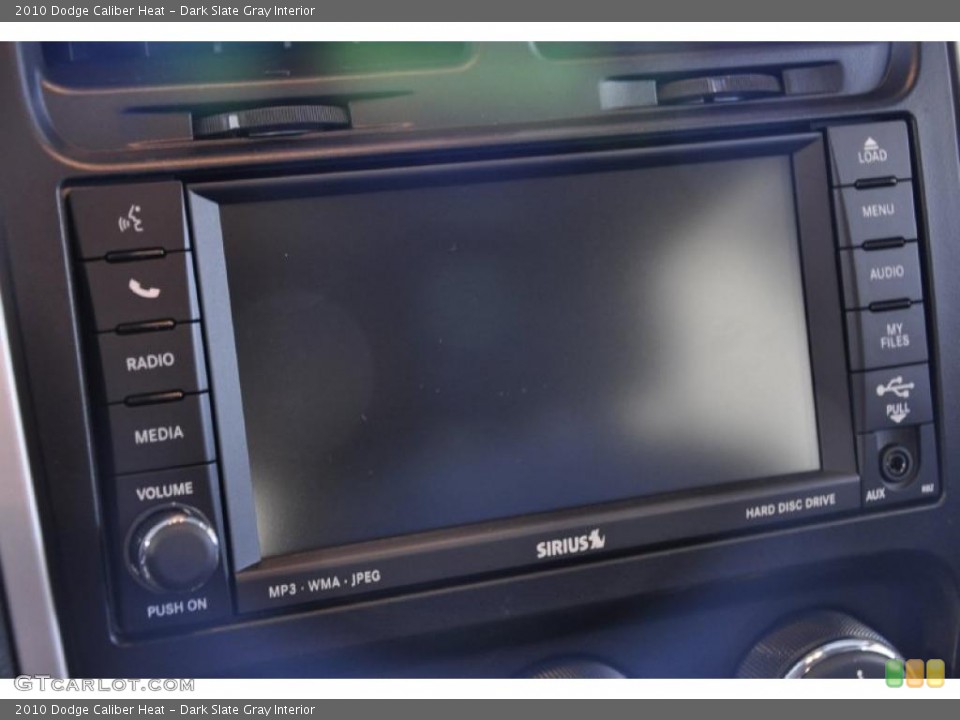 Dark Slate Gray Interior Navigation for the 2010 Dodge Caliber Heat #38256939