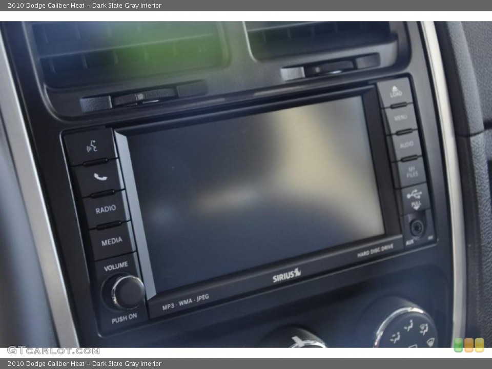 Dark Slate Gray Interior Navigation for the 2010 Dodge Caliber Heat #38257427