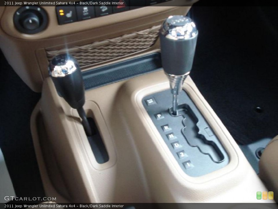 Black/Dark Saddle Interior Transmission for the 2011 Jeep Wrangler Unlimited Sahara 4x4 #38257519