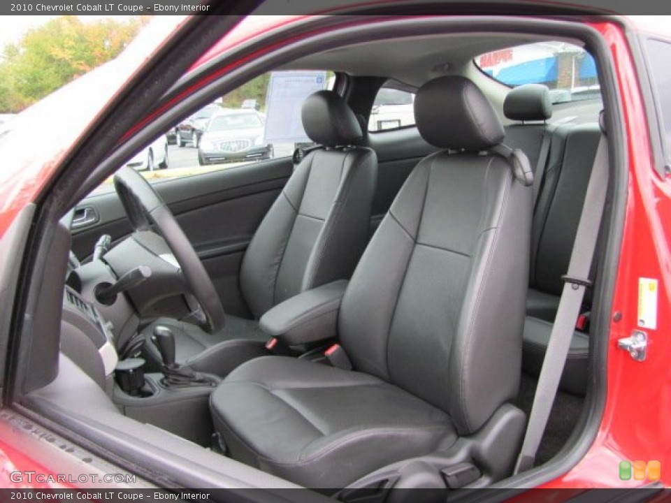 Ebony Interior Photo for the 2010 Chevrolet Cobalt LT Coupe #38257747