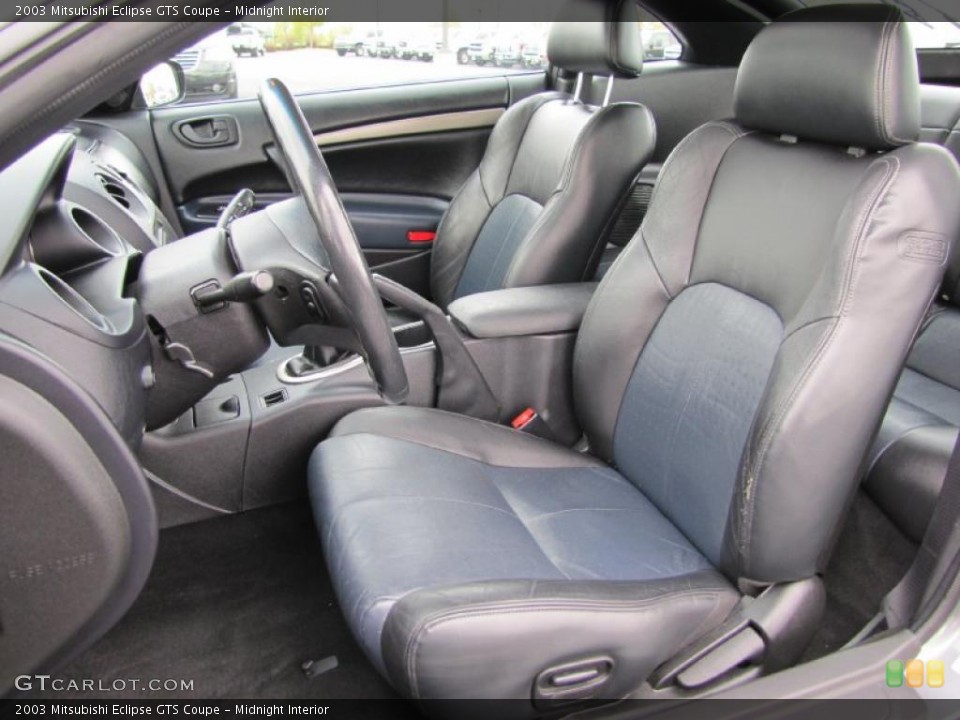 Midnight Interior Photo for the 2003 Mitsubishi Eclipse GTS Coupe #38262011