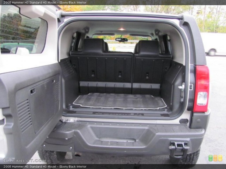Ebony Black Interior Trunk for the 2008 Hummer H3  #38262847