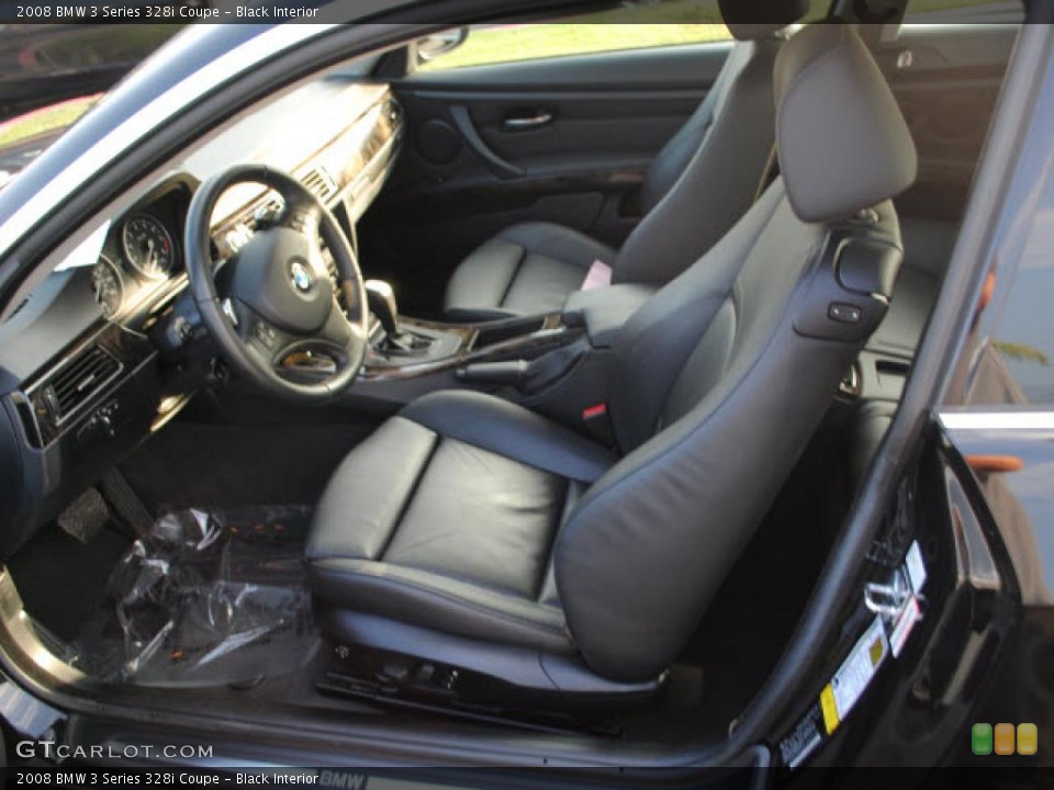 Black Interior Photo for the 2008 BMW 3 Series 328i Coupe #38265207