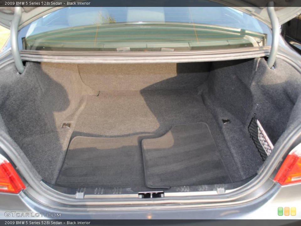 Black Interior Trunk for the 2009 BMW 5 Series 528i Sedan #38267355