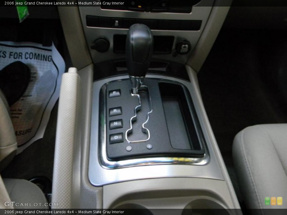 Medium Slate Gray Interior Transmission for the 2006 Jeep Grand Cherokee Laredo 4x4 #38269037