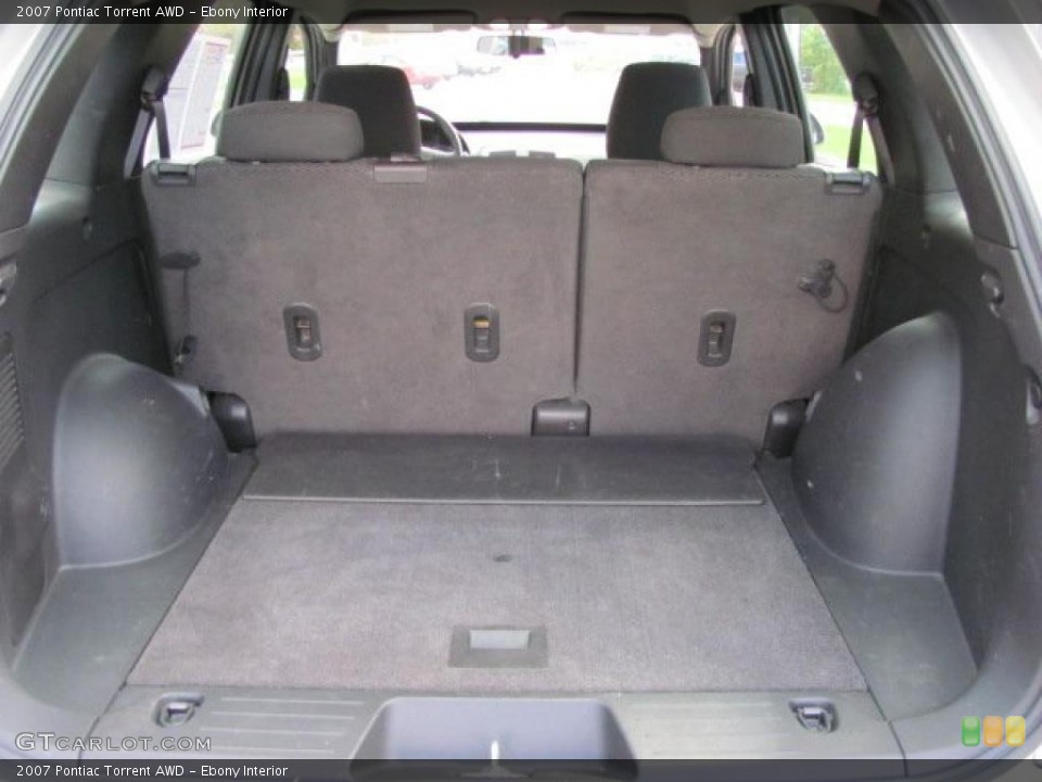 Ebony Interior Trunk for the 2007 Pontiac Torrent AWD #38269809