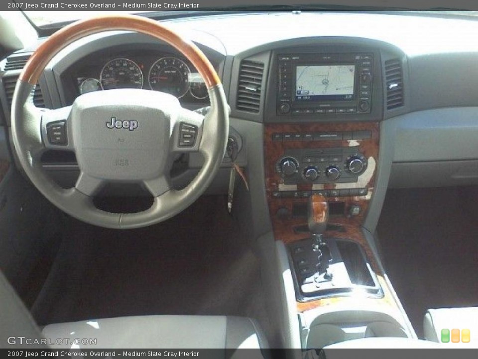 Medium Slate Gray Interior Dashboard for the 2007 Jeep Grand Cherokee Overland #38272356