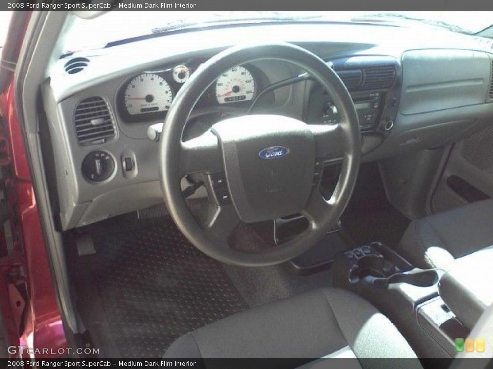 Medium Dark Flint Interior Dashboard for the 2008 Ford Ranger Sport SuperCab #38273144