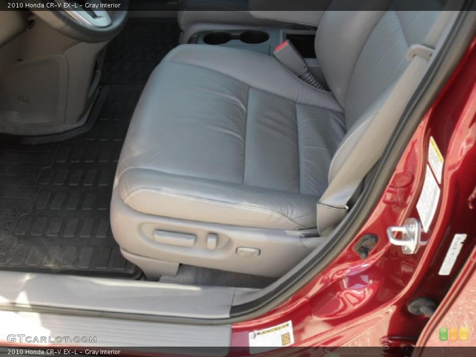 Gray Interior Photo for the 2010 Honda CR-V EX-L #38275799