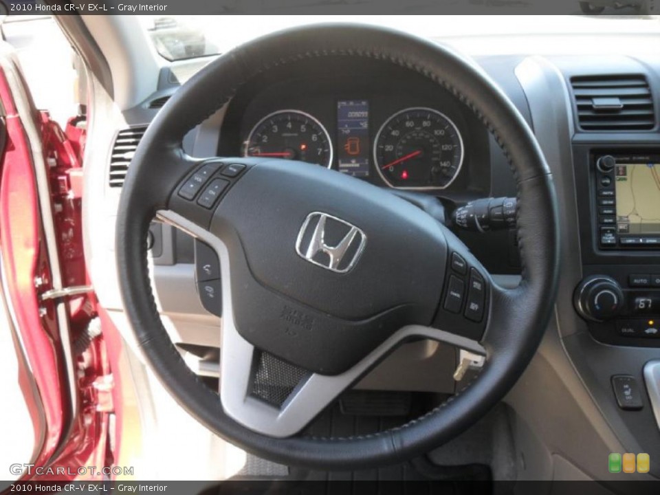 Gray Interior Steering Wheel for the 2010 Honda CR-V EX-L #38275892