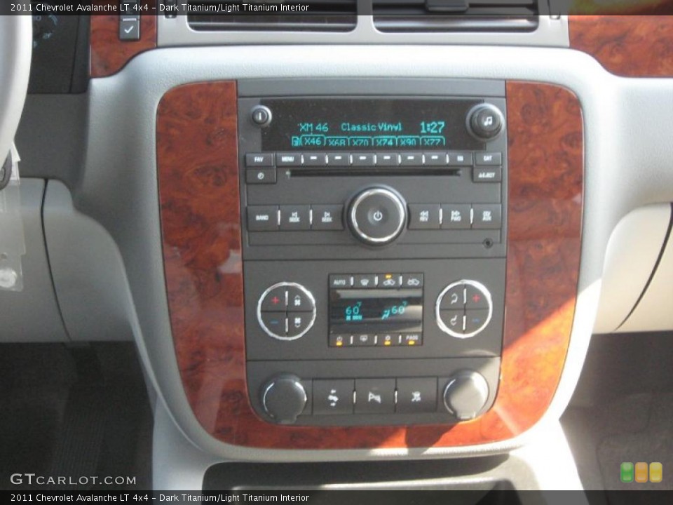 Dark Titanium/Light Titanium Interior Controls for the 2011 Chevrolet Avalanche LT 4x4 #38277360