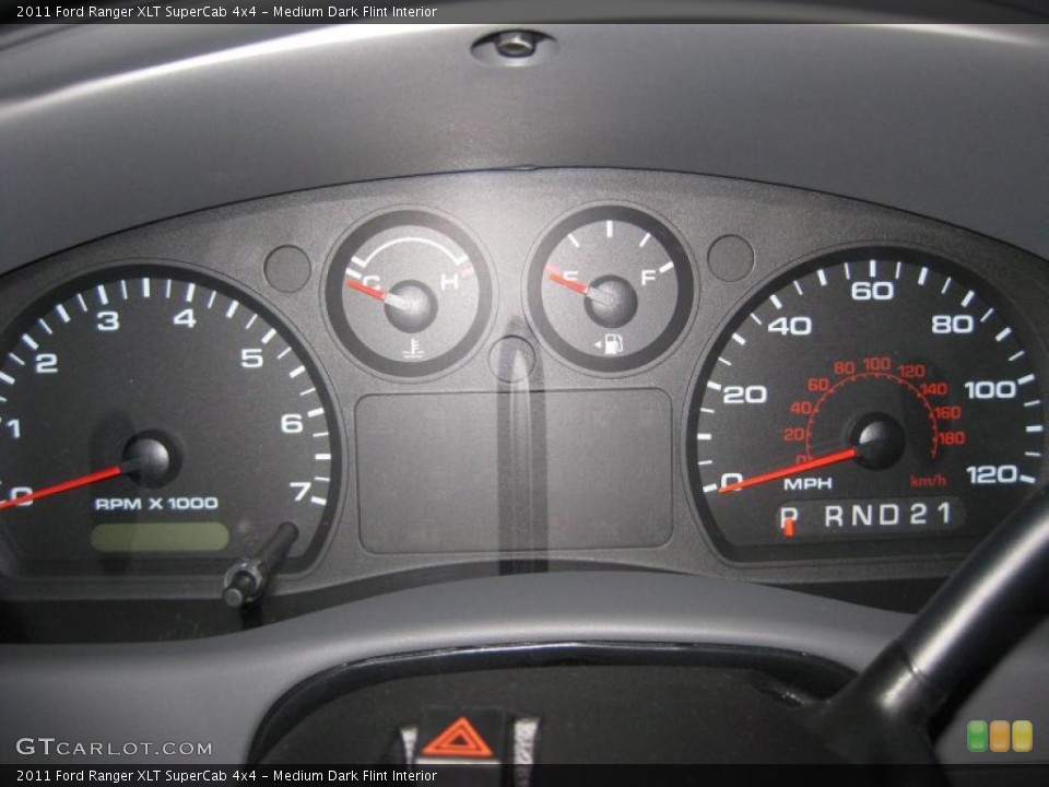 Medium Dark Flint Interior Gauges for the 2011 Ford Ranger XLT SuperCab 4x4 #38279872